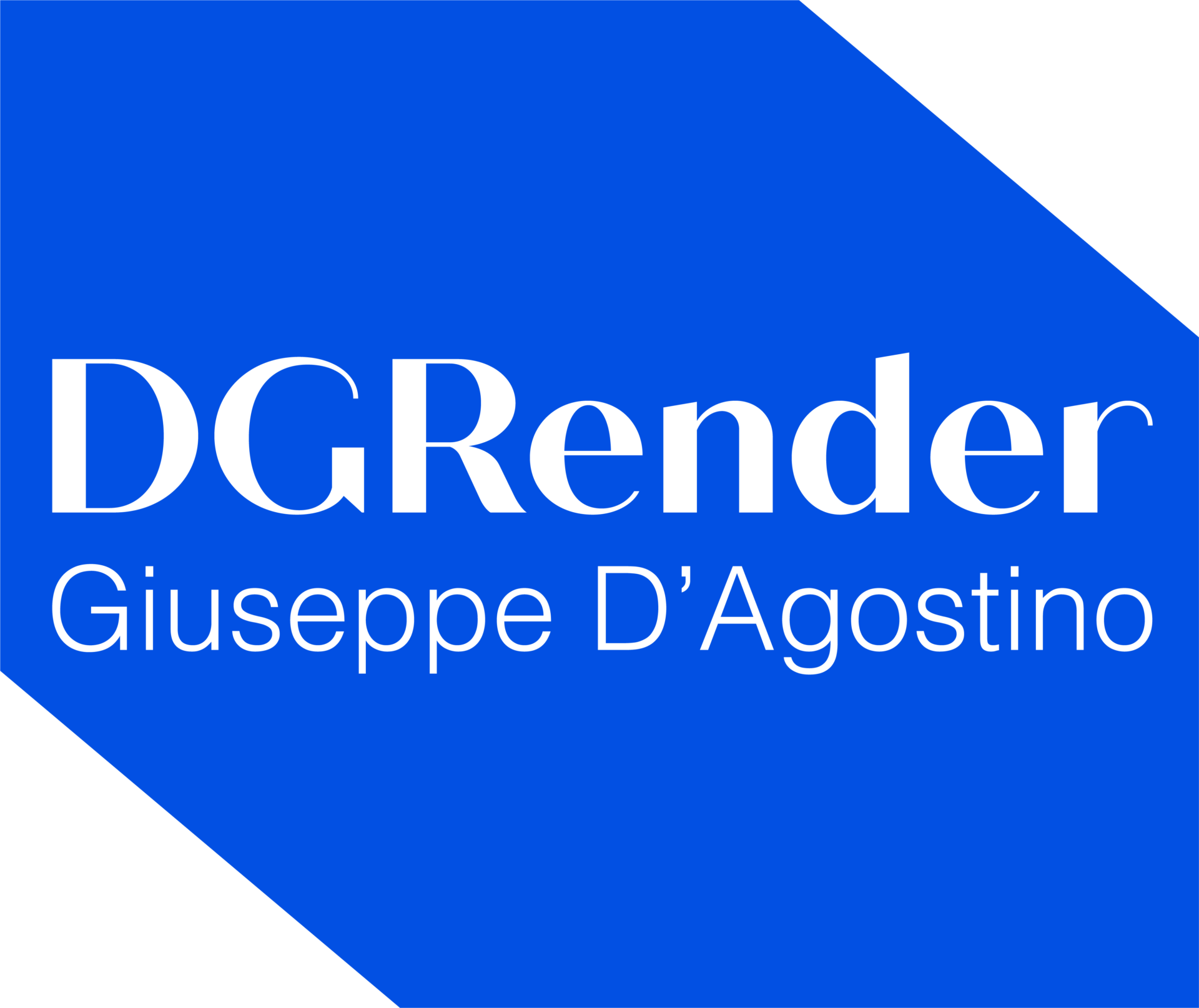 DiGiRender – Giuseppe D'Agostino